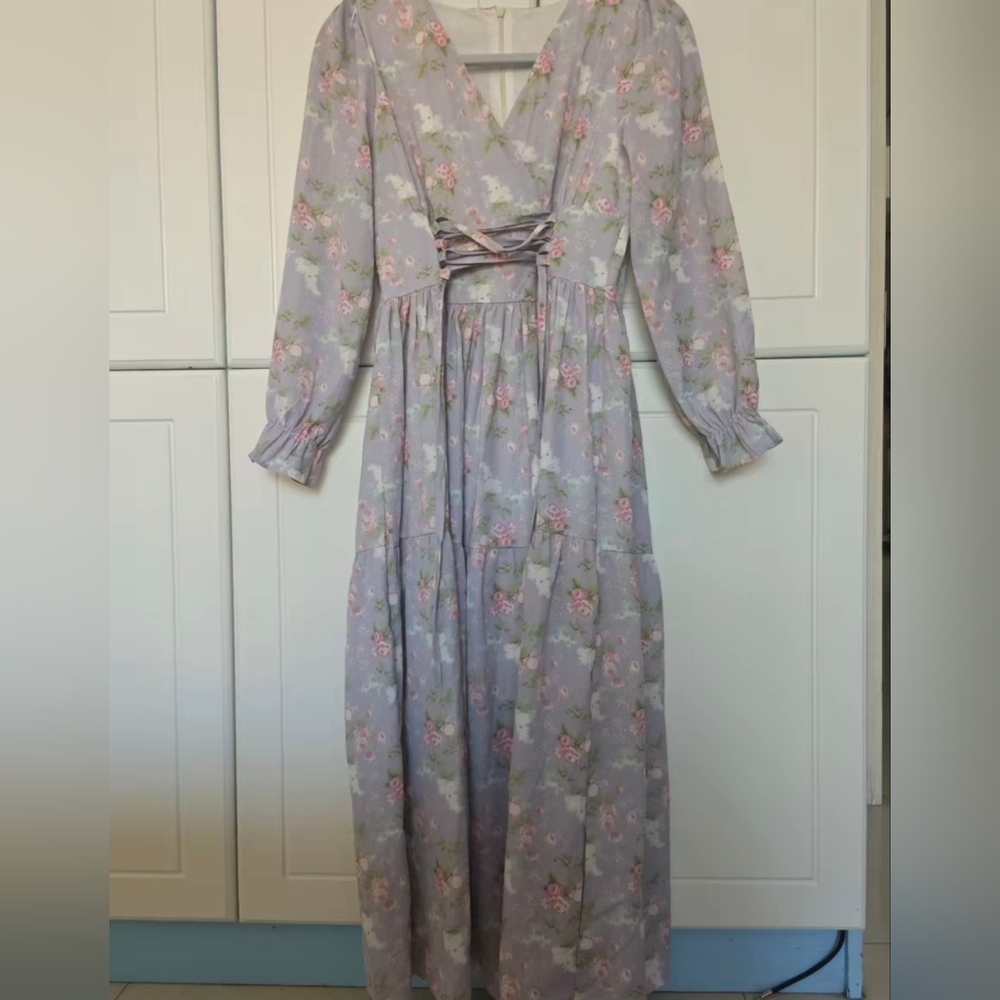 Floral Long Sleeve Dress